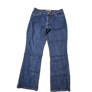 Levi's 550 Jeans Women Classic Relaxed Boot Cut Stretch Blue Pockets 12 Short